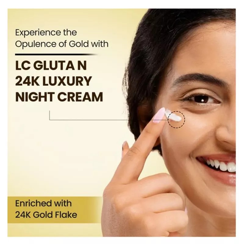 Lio Cosmeds Lc Gluta N 24K Luxury Night Cream (50g)