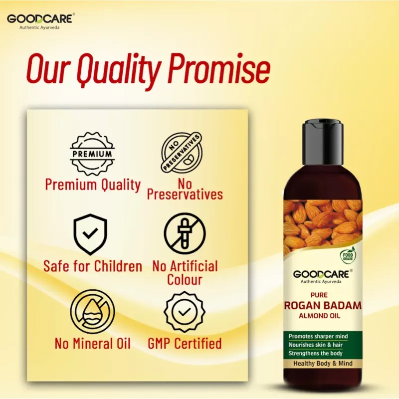 Goodcare Rogan Badam Almond Oil (100ml)