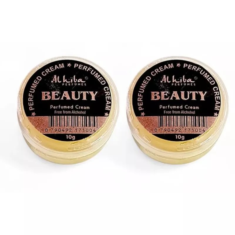 Al Hiba Beauty Perfumed Body Cream (10g, Pack of 2)