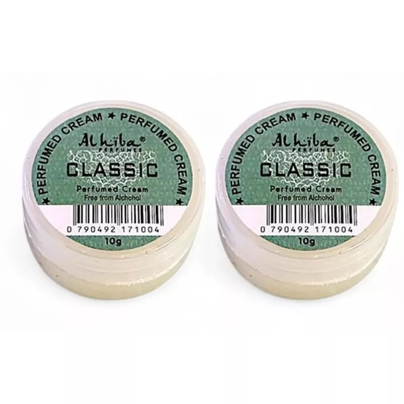 Al Hiba Classic Perfumed Body Cream (10g, Pack of 2)