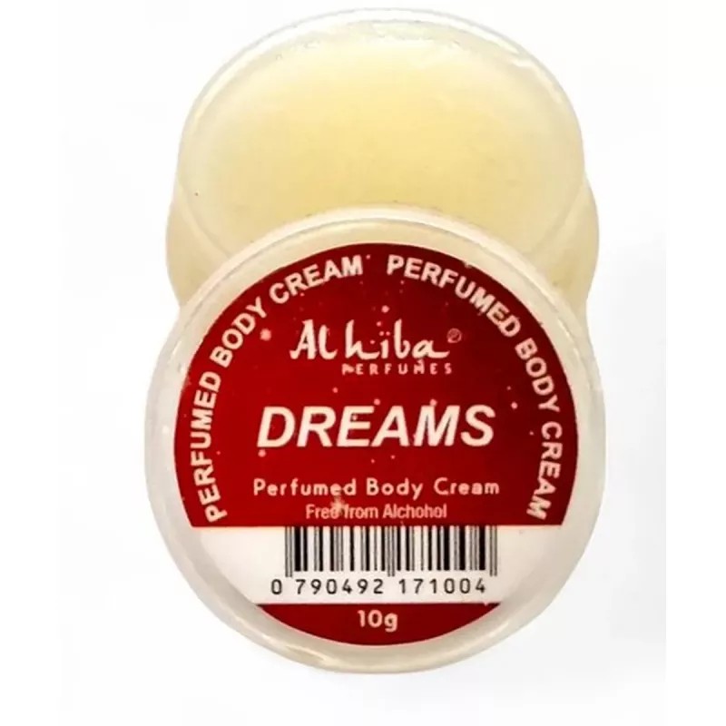 Al Hiba Dreams Perfumed Body Cream (10g, Pack of 3)