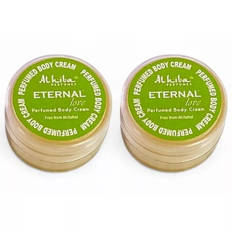 Al Hiba Eternal Love Perfumed Body Cream (10g, Pack of 2)