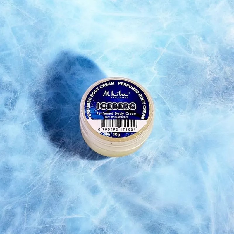 Al Hiba Iceberg Perfumed Body Cream (10g, Pack of 4)