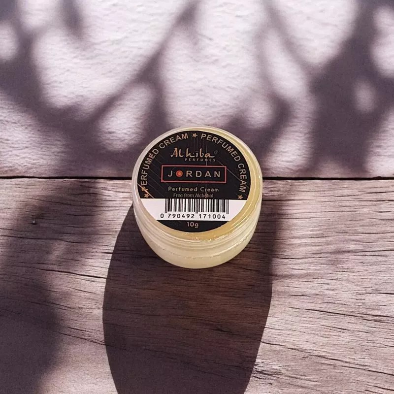 Al Hiba Jordan Perfumed Body Cream (10g, Pack of 4)