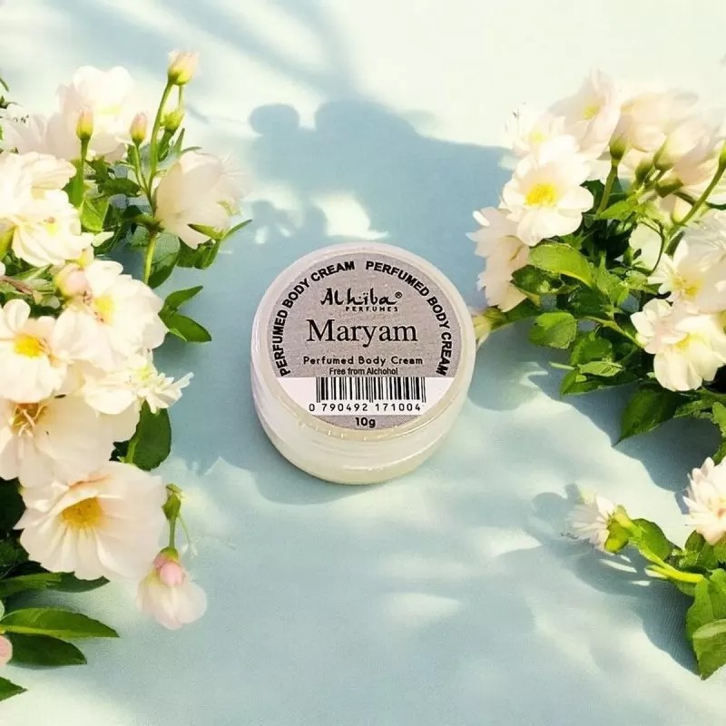 Al Hiba Maryam Perfumed Body Cream (10g, Pack of 3)