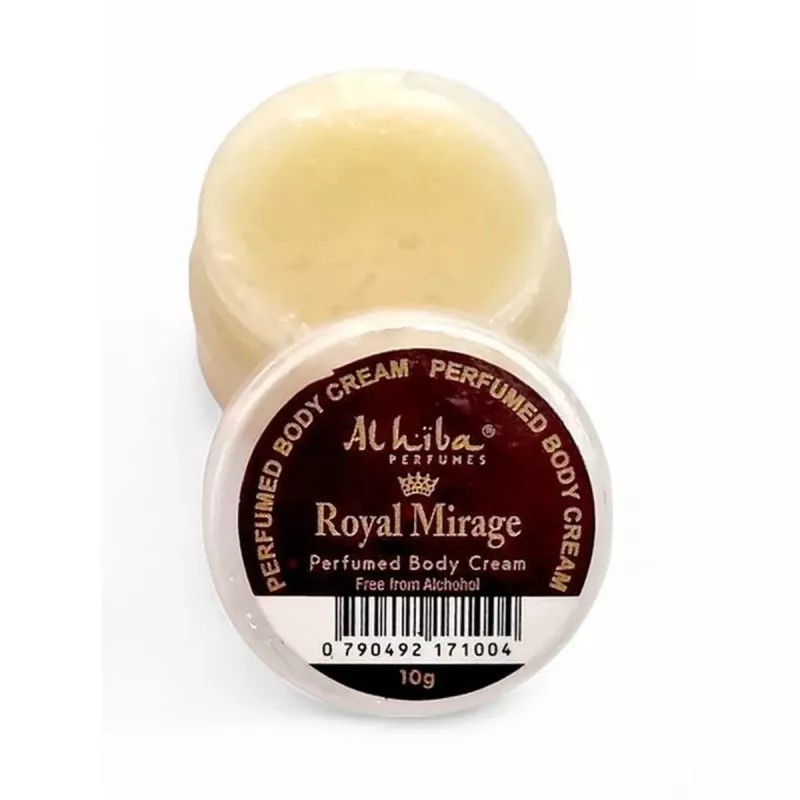 Al Hiba Royal Mirage Perfumed Body Cream (10g, Pack of 3)