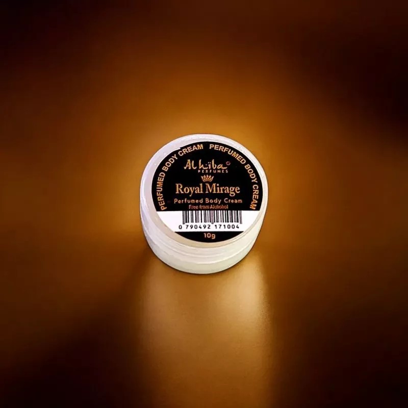 Al Hiba Royal Mirage Perfumed Body Cream (10g, Pack of 3)