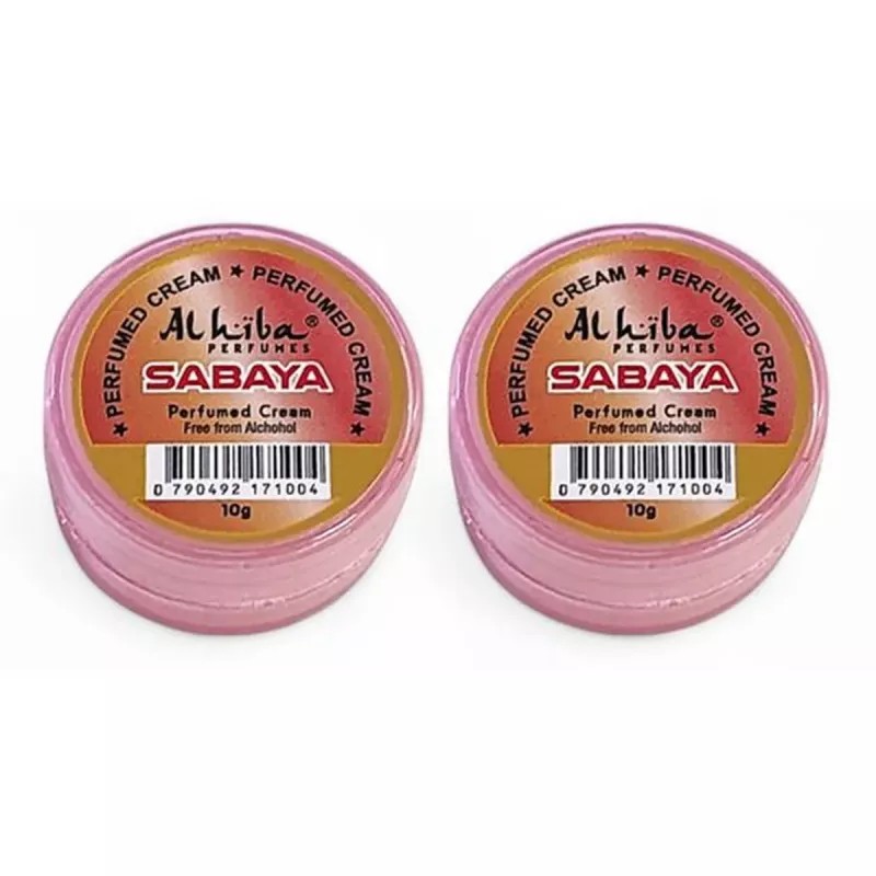 Al Hiba Sabaya Perfumed Body Cream (10g, Pack of 2)