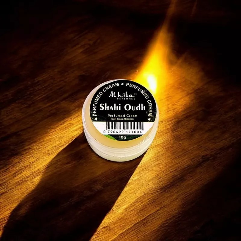 Al Hiba Shahi Oudh Perfumed Body Cream (10g, Pack of 3)
