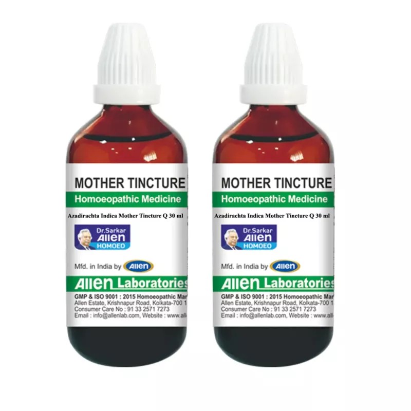 Allen Labs Azadirachta Indica 1X (Q) (30ml, Pack of 2)