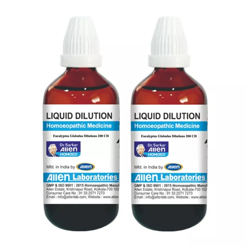 Allen Labs Eucalyptus Globulus 200 CH (30ml, Pack of 2)