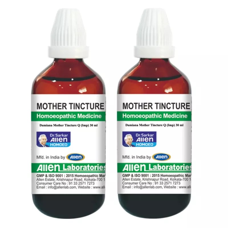 Allen Labs Damiana 1X (Q) (30ml, Pack of 2)