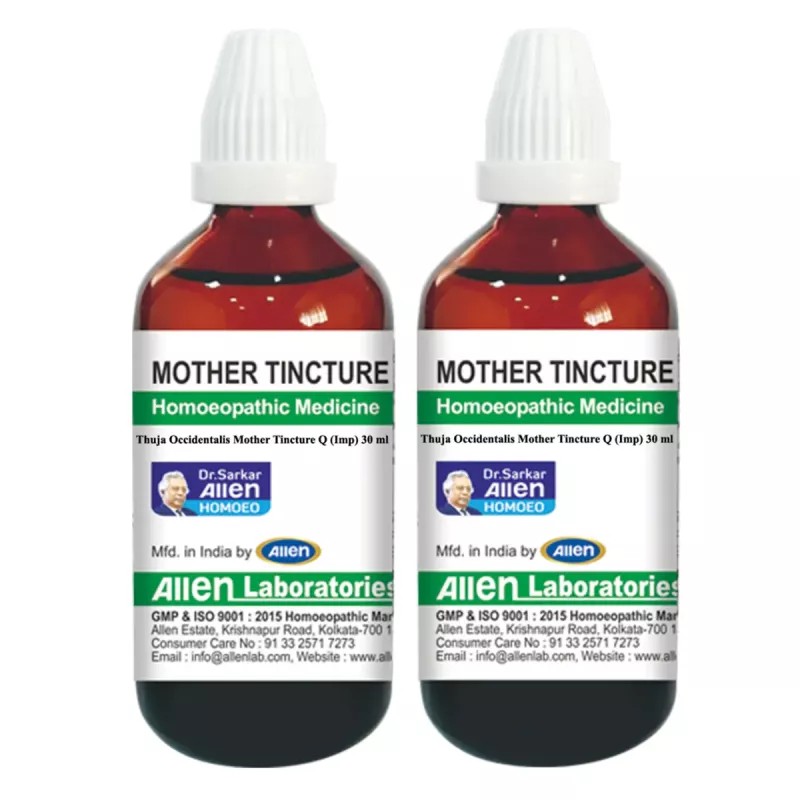 Allen Labs Thuja Occidentalis 1X (Q) (30ml, Pack of 2)