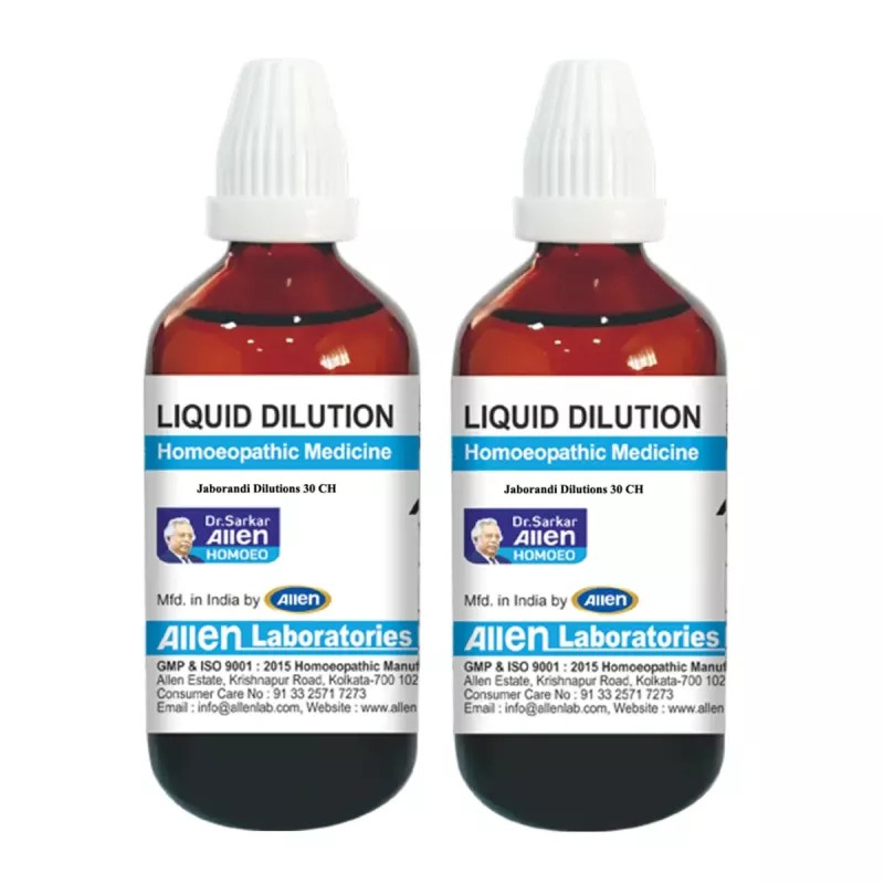 Allen Labs Jaborandi 30 CH (30ml, Pack of 2)