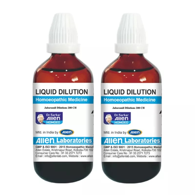 Allen Labs Jaborandi 200 CH (30ml, Pack of 2)