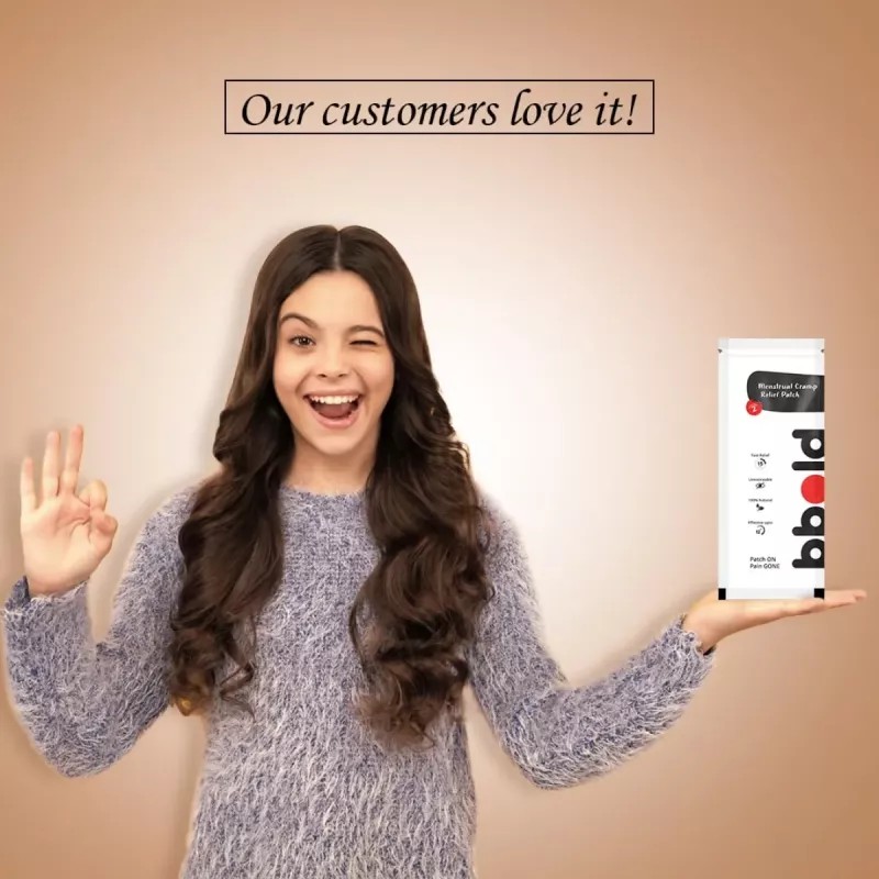 Bbold Menstrual Cramp Relief Patch (2pcs, Pack of 3)