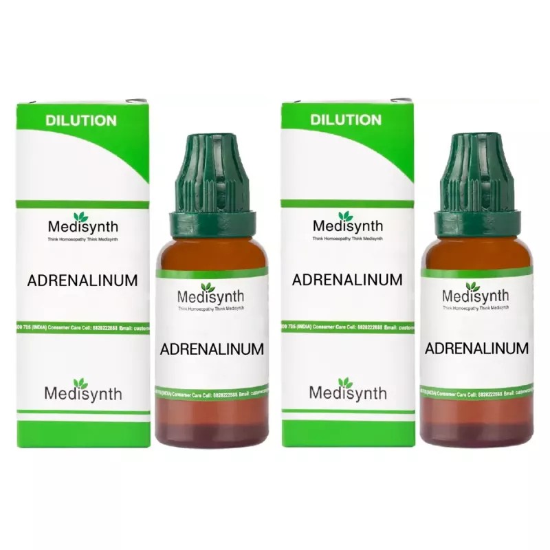 Medisynth Adrenalinum 6 CH (30ml, Pack of 2)