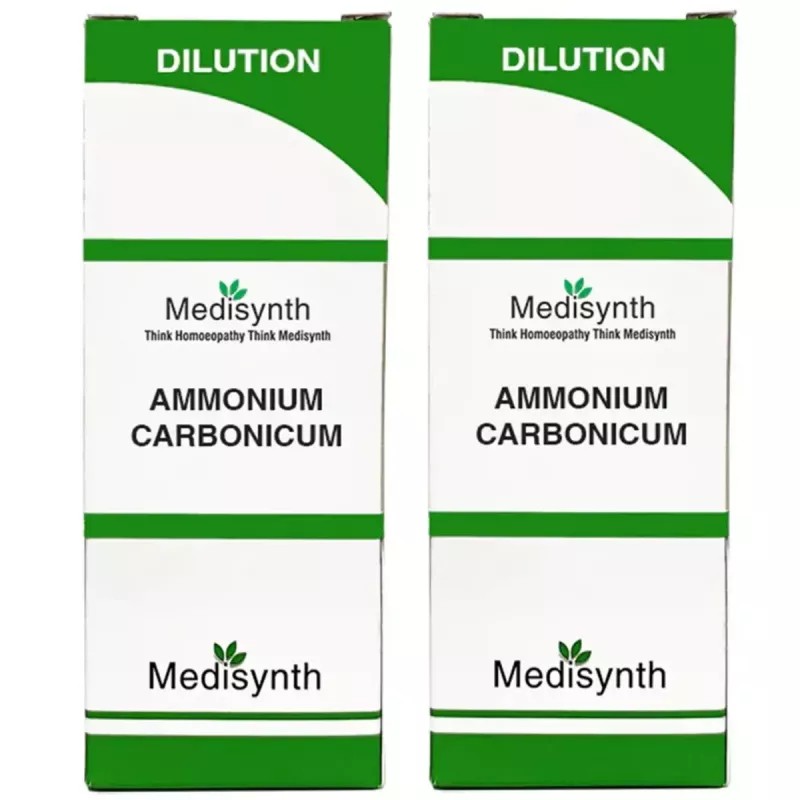 Medisynth Ammonium Carbonicum 1M (1000 CH) (30ml, Pack of 2)