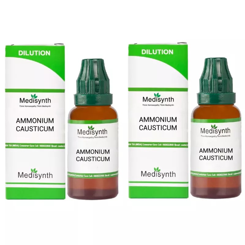 Medisynth Ammonium Causticum 1M (1000 CH) (30ml, Pack of 2)