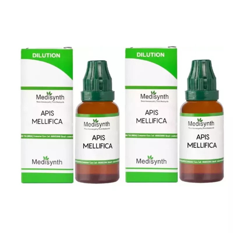 Medisynth Apis Mellifica 10M CH (30ml, Pack of 2)