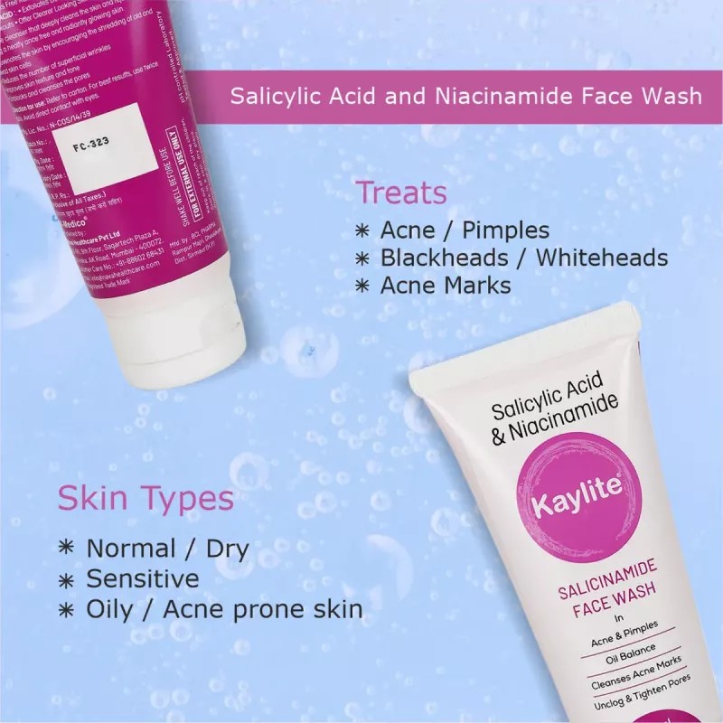 Kaylite Salicinamide Face Wash (60ml)