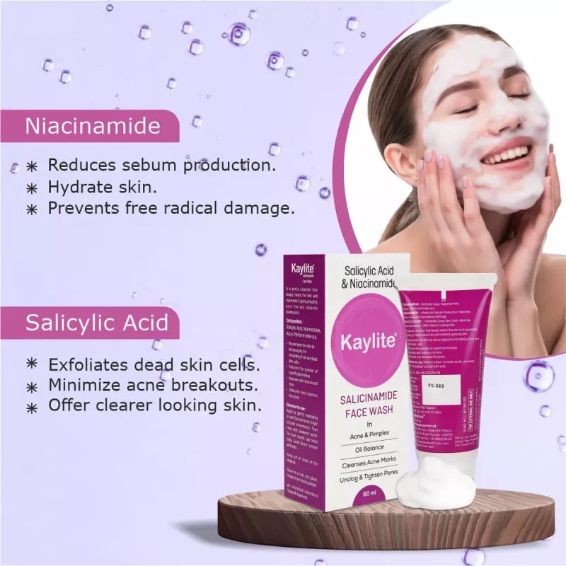 Kaylite Salicinamide Face Wash (60ml)