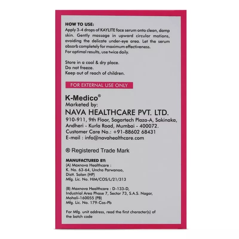 Kaylite Face Serum (30ml)