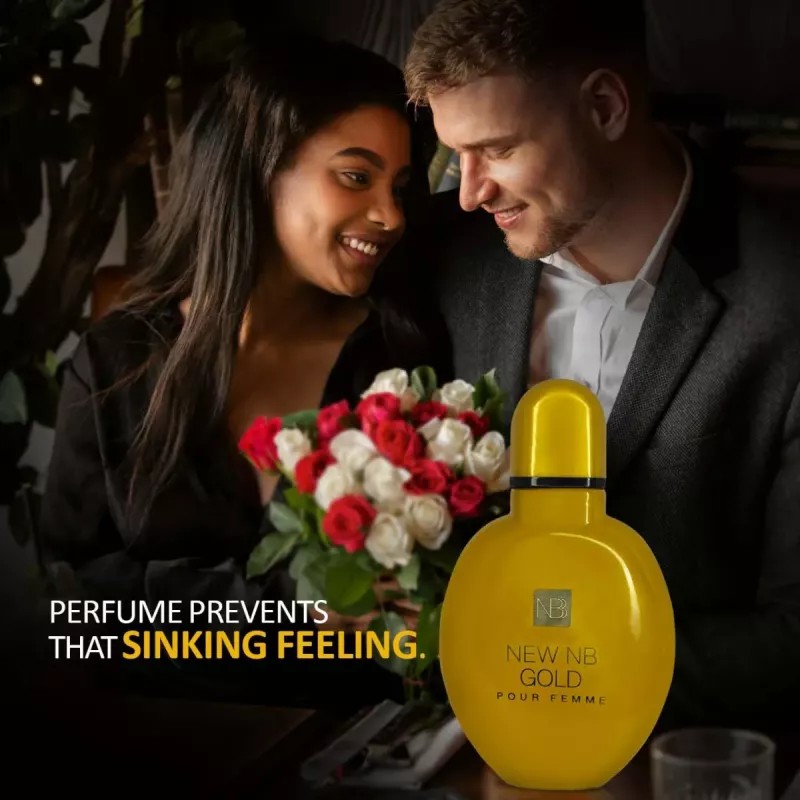 New NB Gold Pour Femme Perfume For Women (125ml)