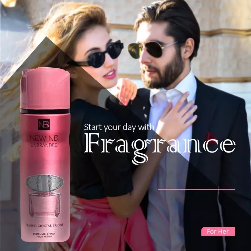 New NB Unbranded Bright Pour Femme Deodorant (200ml)