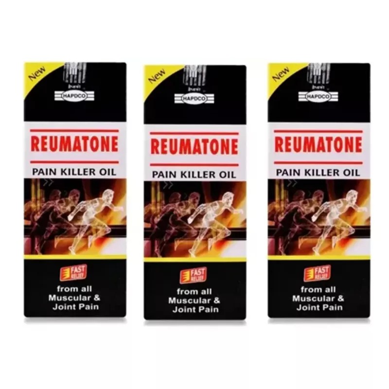 HAPDCO Rheumacon Oil (60ml, Pack of 3)