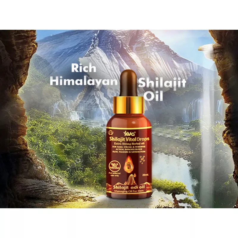 AVG Shilajit Vital Drops (20ml)