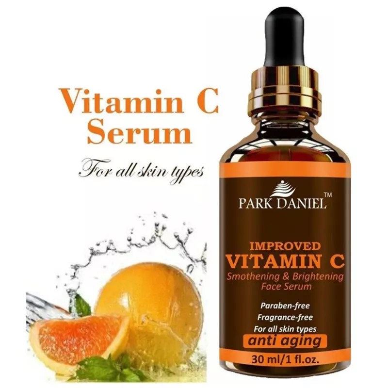 Park Daniel Advance Hair Growth Serum + Improved Vitamin C Serum (30ml Each) (1Pack)