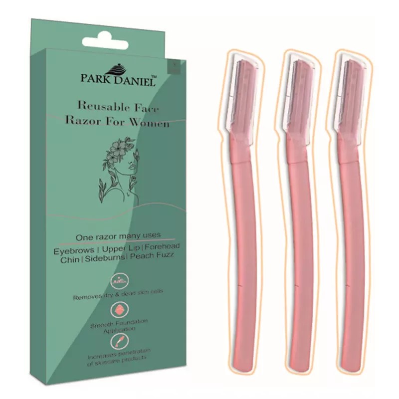 Park Daniel Reusable Face Razor For Women (3pcs)