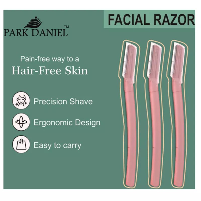 Park Daniel Reusable Face Razor For Women (3pcs)