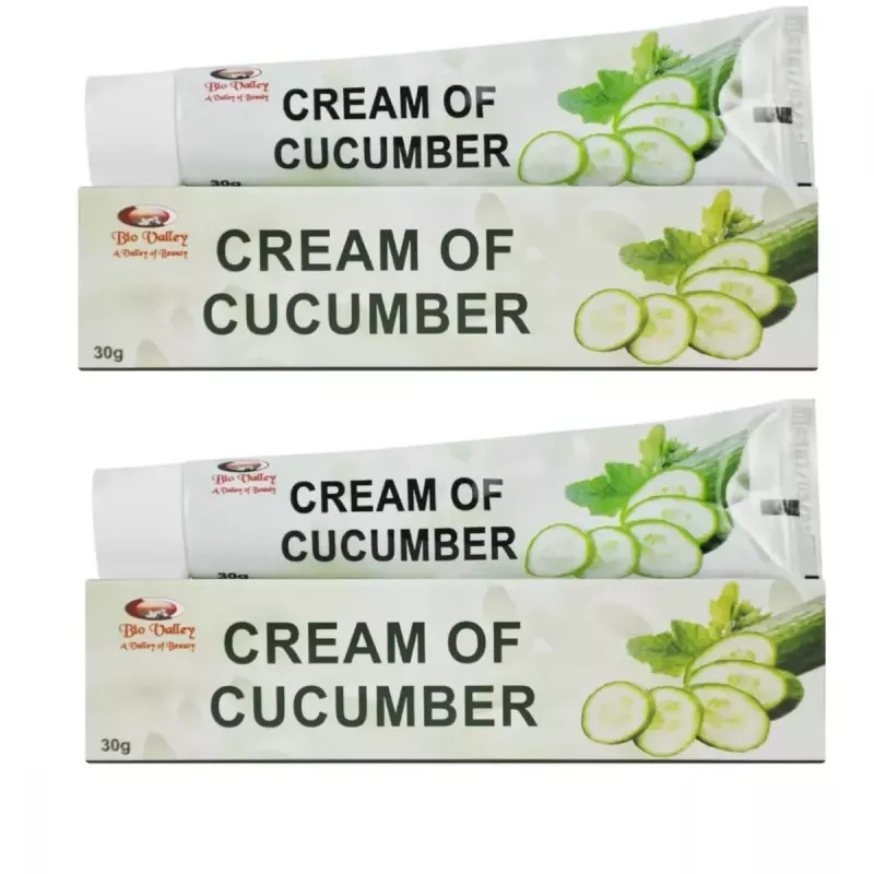 Bhargava Aloe Cucumber Cream (30g, Pack of 2)