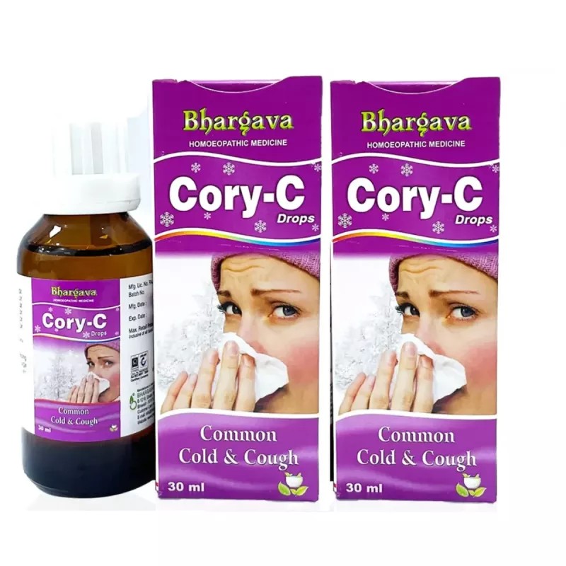 Bhargava Cory-C Drops (30ml, Pack of 2)