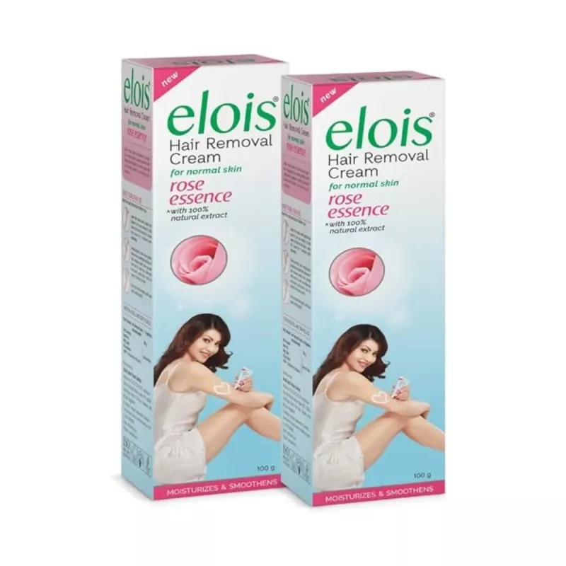 Elois Hair Removal Cream For Women With Rose Extract (100g, Pack of 2)