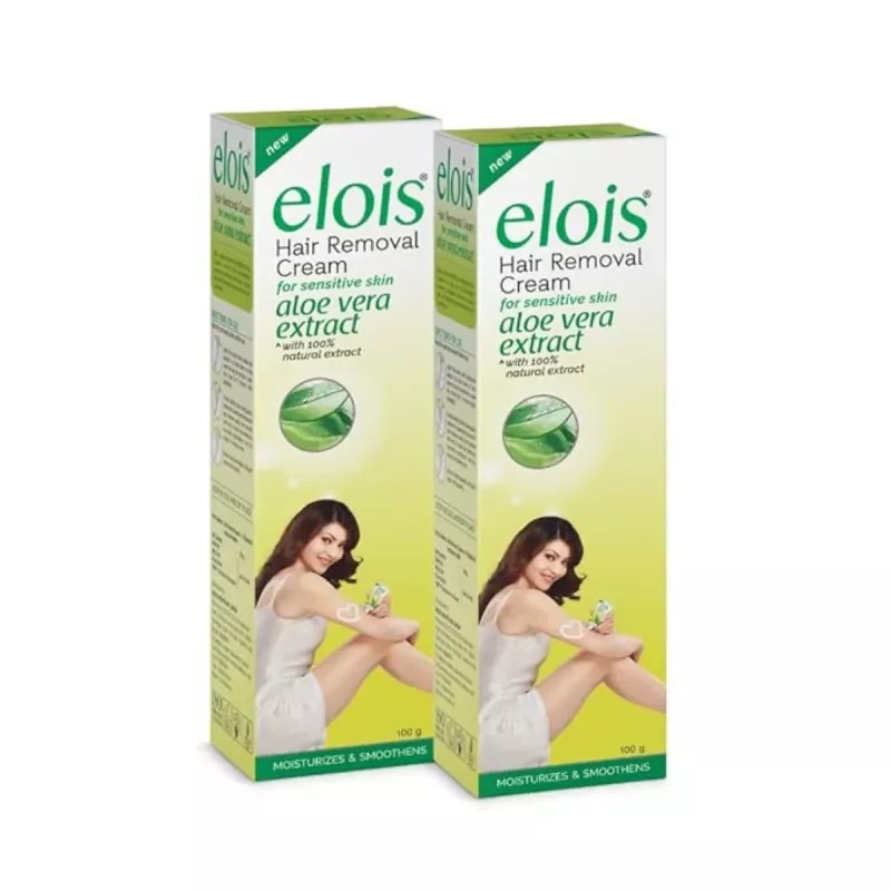 Elois Hair Removal Cream For Women With Aleo Vera Extract (100g, Pack of 2)