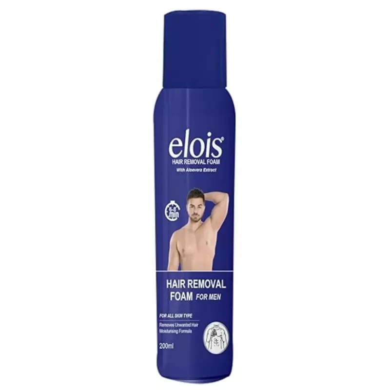 Elois Hair Removal Spray Foam With Aloevera Extract For Men (200ml)