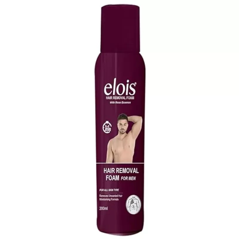 Elois Hair Removal Spray Foam Rose Extract For Men (200ml)
