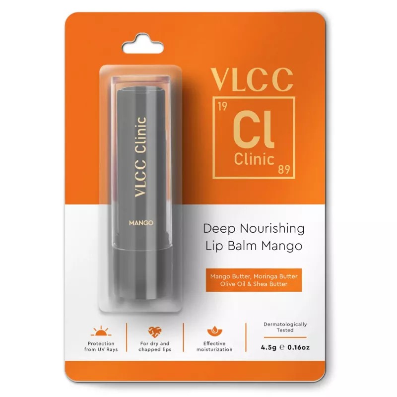 VLCC Clinic Deep Nourishing Lip Balm Mango & Moringa (4.5g)