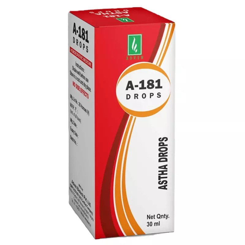 Adven A 181 Astha Drops (30ml)