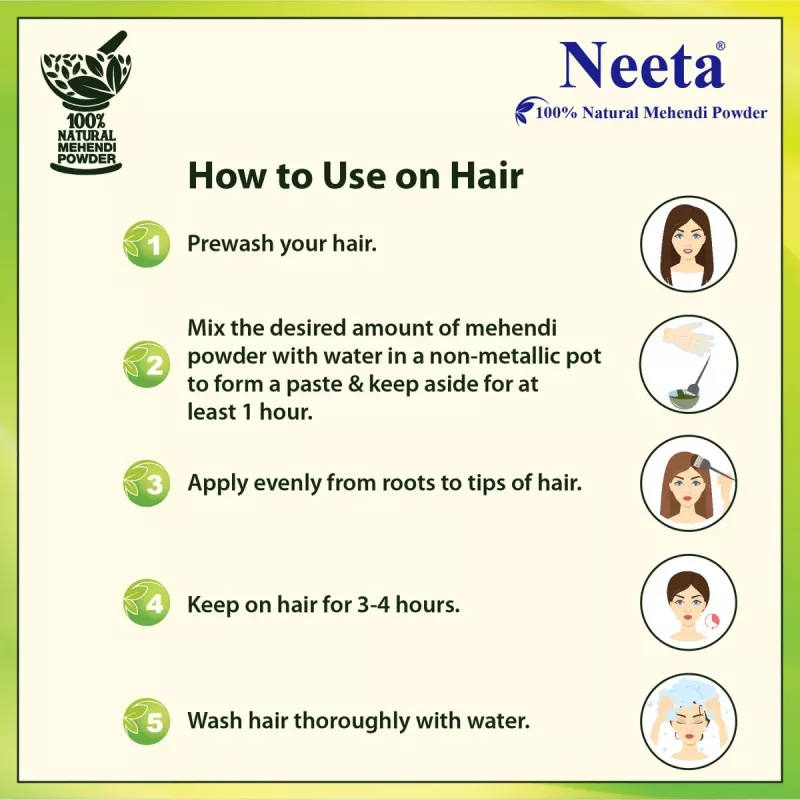 Neeta Natural Mehendi Powder (1kg)