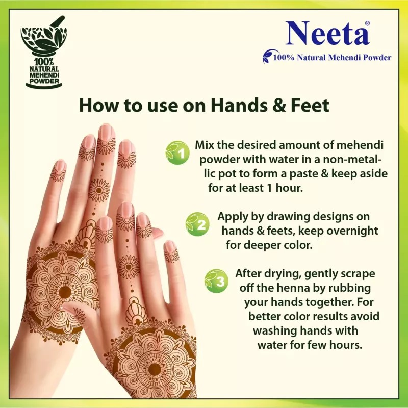 Neeta Natural Mehendi Powder (1kg)