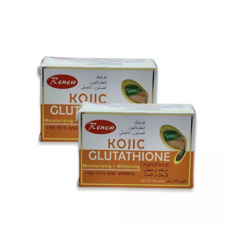 Renew Kojic Glutathione Soap (135g, Pack of 2)