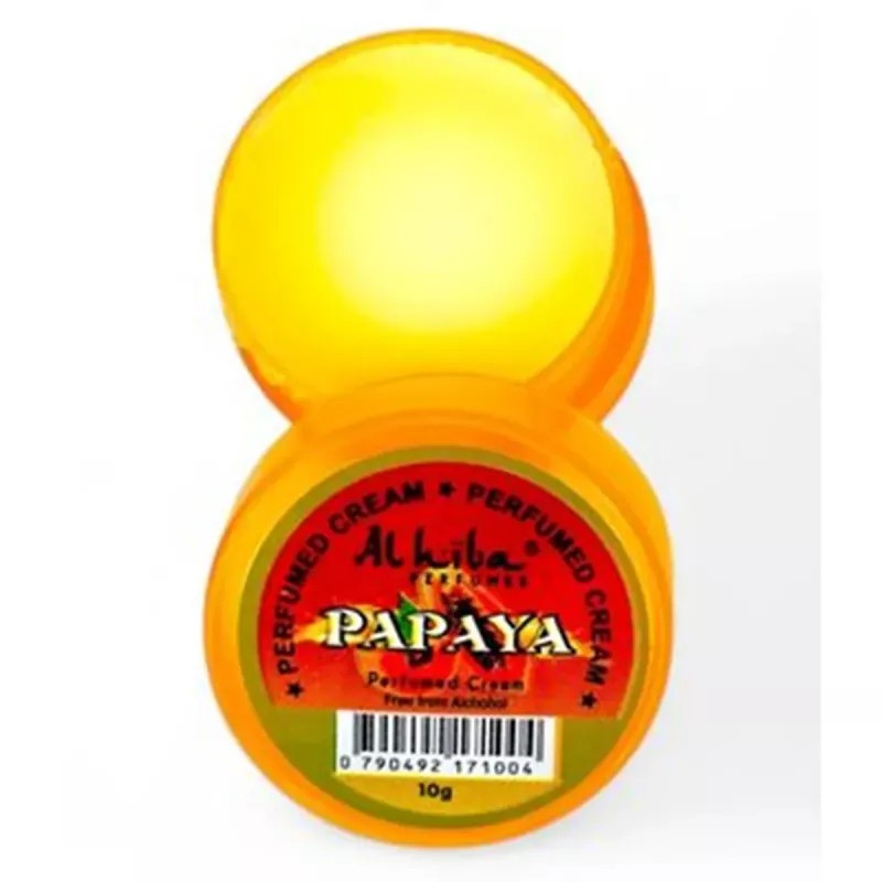 Al Hiba Papaya Perfumed Body Cream (10g, Pack of 3)