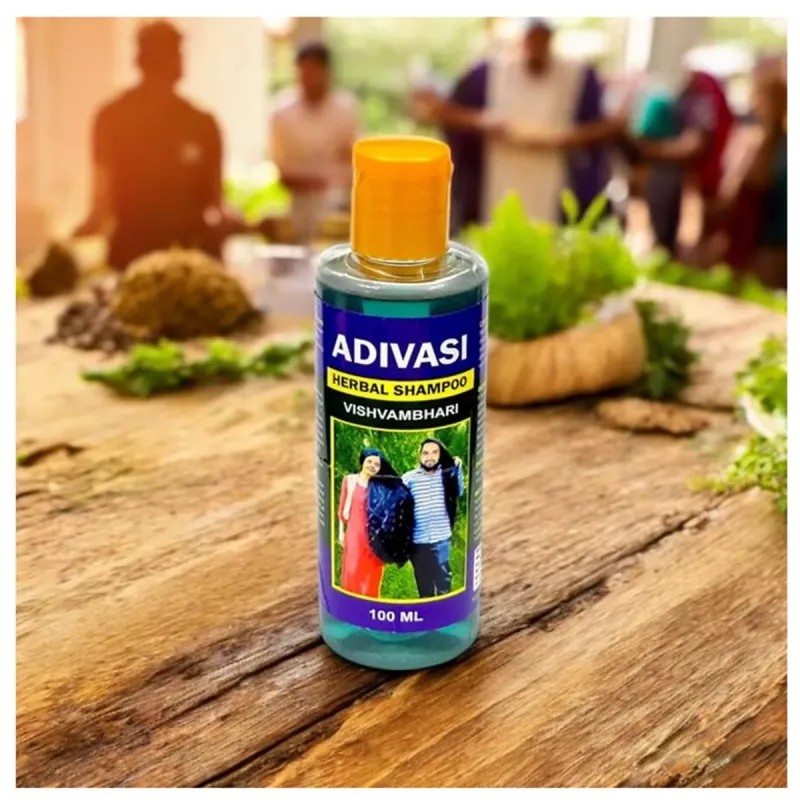 Adivasi Herbal Hair Shampoo (100ml, Pack of 3)