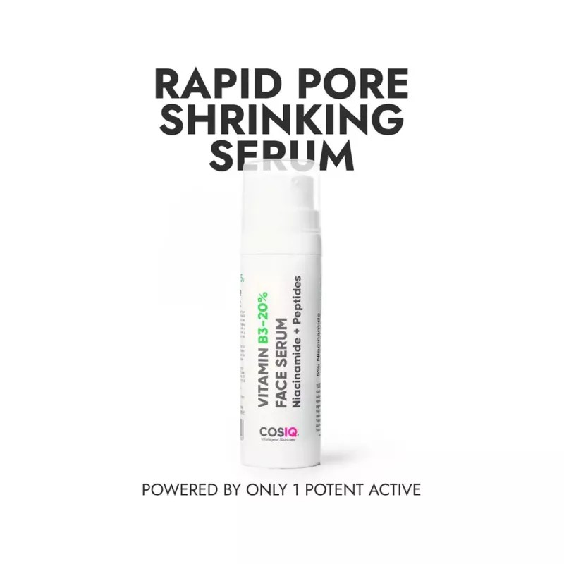 COSIQ Vitamin B3 20% Niacinamide Face Serum (30ml)