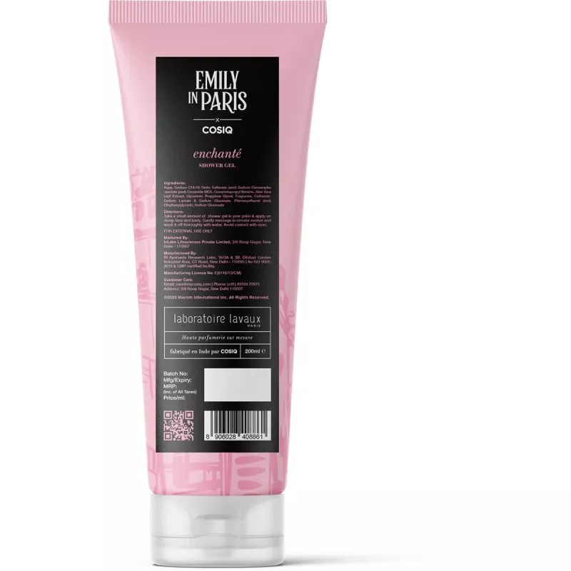 COSIQ Emily In Paris Enchante Shower Gel (200ml)