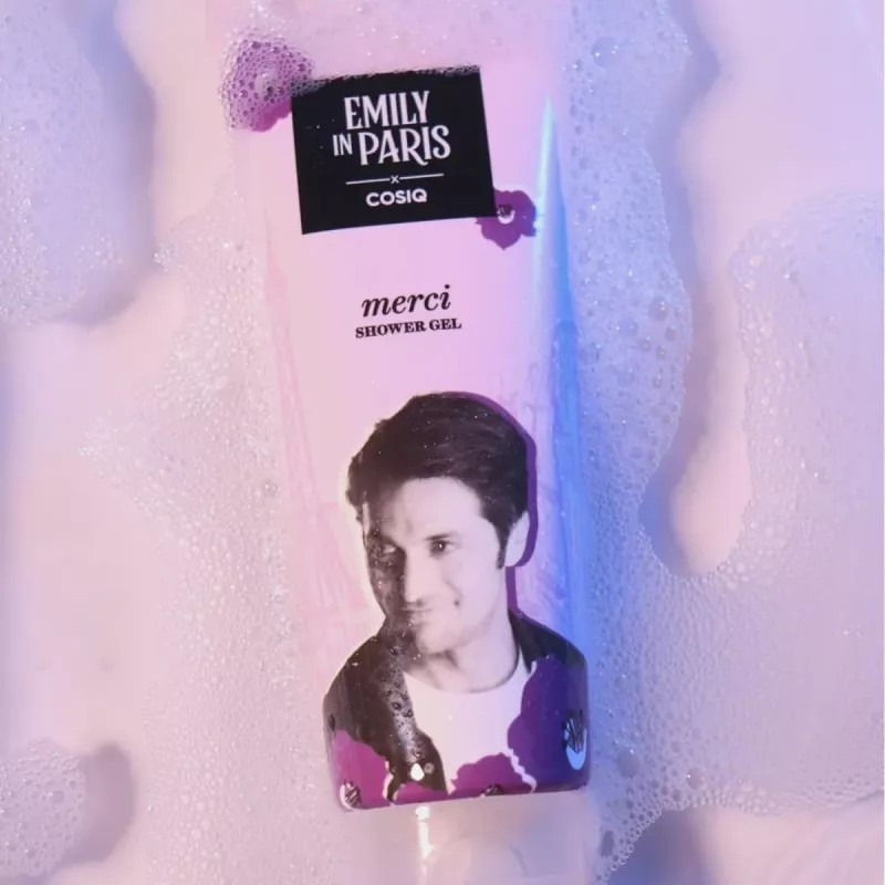 COSIQ Emily In Paris Merci Shower Gel (200ml)